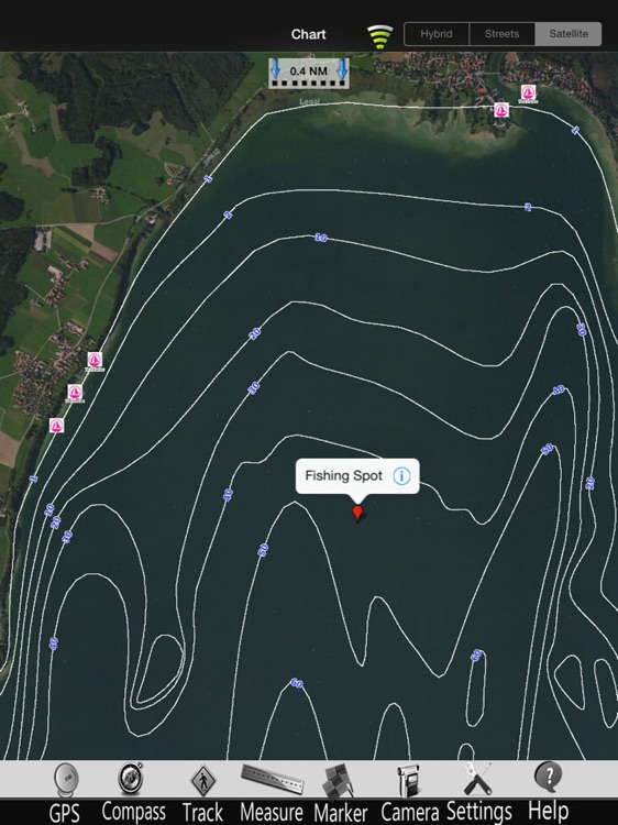 Chiemsee Nautical Charts Pro screenshot-3