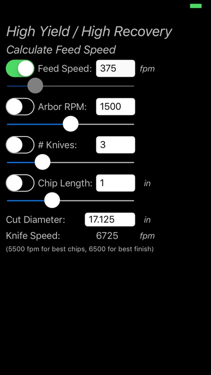 Key Knife Calculator