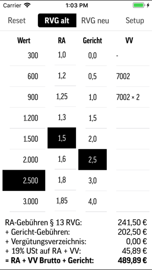 RVG-Rechner