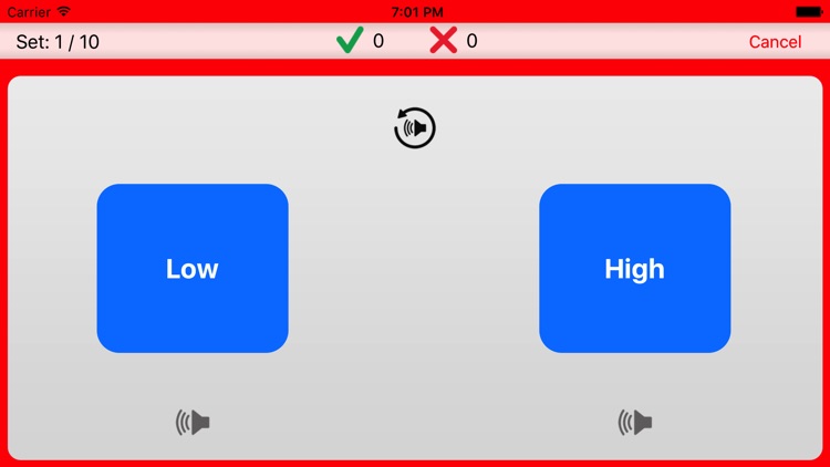 Auditory Pattern Training Lite screenshot-4