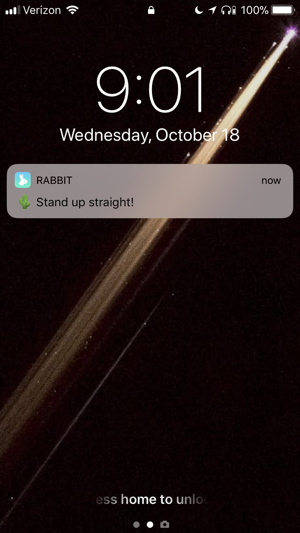 ‎Rabbit - Habit Reminders Screenshot