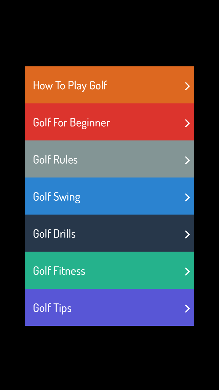 A to Z Guide For Golf
