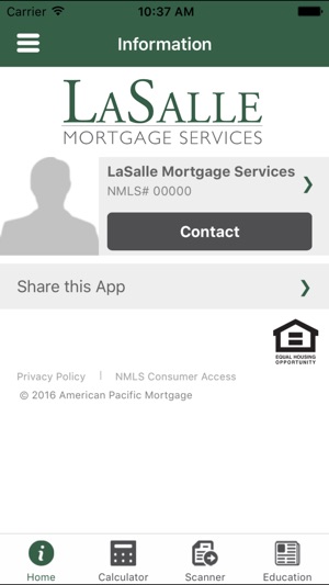 LaSalle Mortgage Services App