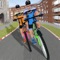 Become a professional bike rider with this crazy BMX bicycle racing game that puts you in impossible race tracks giving the feeling of cycling in olympic trails