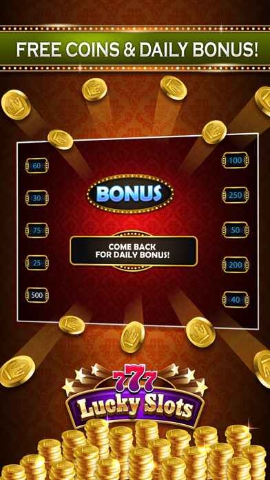 Slots: Lucky 777 Casino House screenshot 2