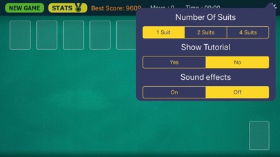 Spider Solitaire Suits screenshot 2