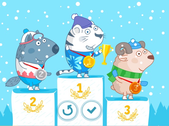 B&B Зимний спорт для iPad