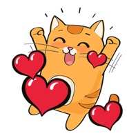 낭만적 인 발렌타인 데이 스티커