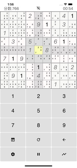 一起數獨 - 有難度的口袋數獨遊戲(圖5)-速報App