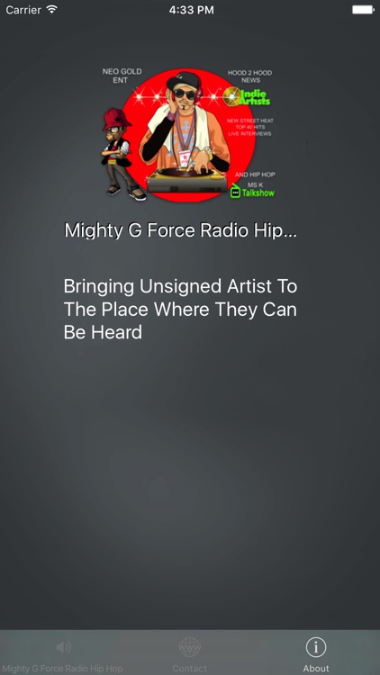 Mighty G Force Radio Hip Hop