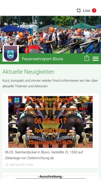 Feuerwehrsport Bluno