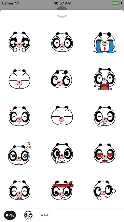 Lovely panda - Fx Sticker