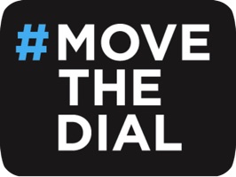 Show your support with #MoveTheDial stickers
