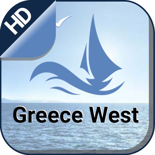 Western Greece nautical offline gps marine chart