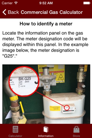 Commercial Gas Calculator screenshot 4