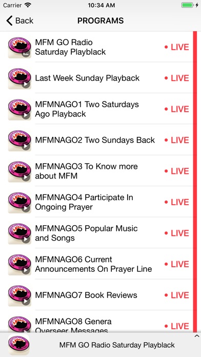 MFMNAGO Radio screenshot 3