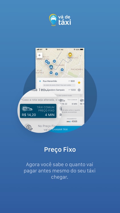 Vá de Táxi - O seu app de táxi