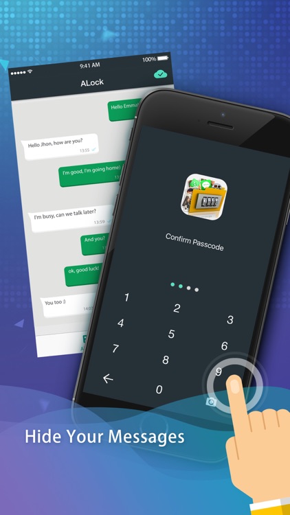 ALock: Secure clouding message