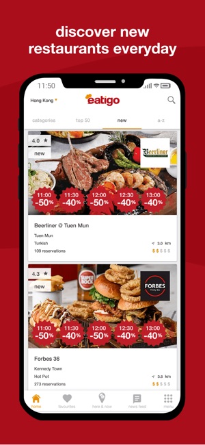 eatigo on the app store iphone screenshots