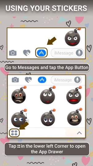 Bomb Emoji Animated Stickers