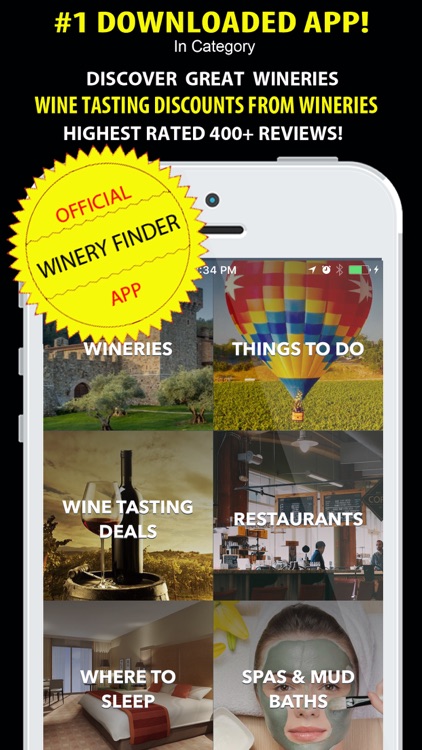 Napa Valley Winery Finder: City Guide Wine Country screenshot-0