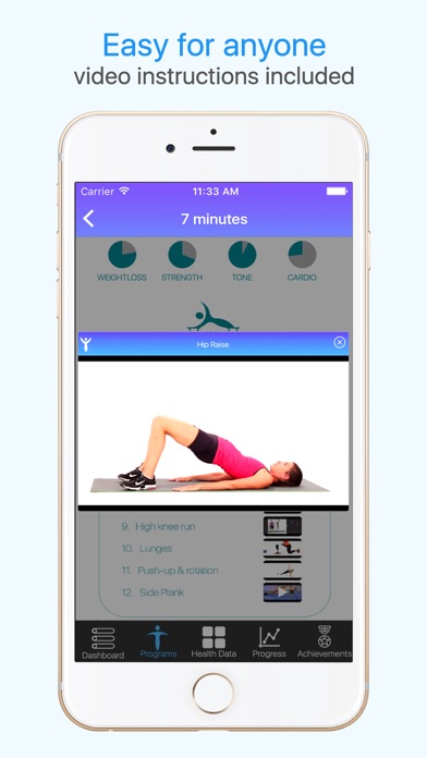 Sweaat: fitness workout & diet screenshot 2