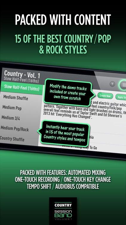 SessionBand Country - Volume 1 screenshot-3