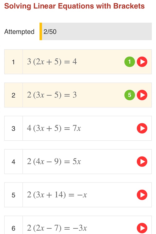 Math StepByStep AutoGrading screenshot 2
