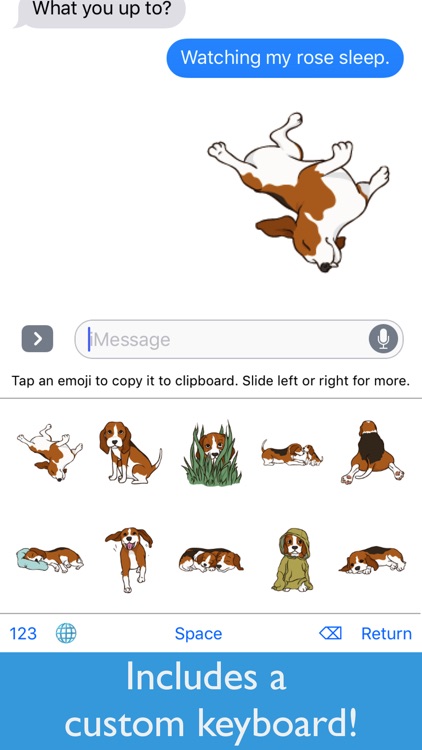 Beagle Love Emojis screenshot-3