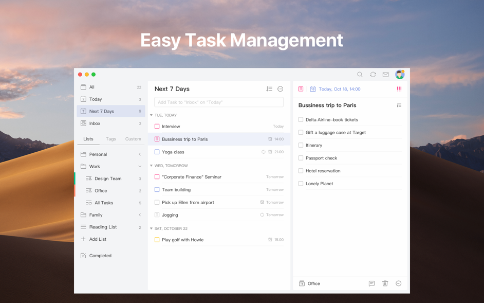 TickTick 2.6.50  To-do list and task manager