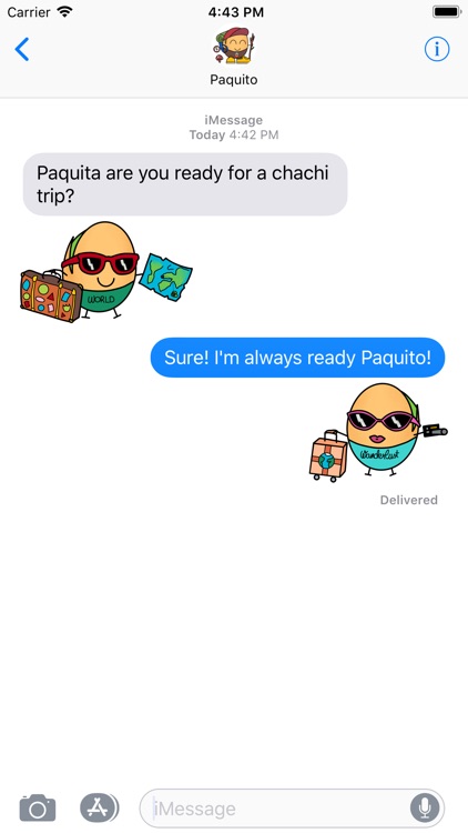 Paquitos Stickers: Moments
