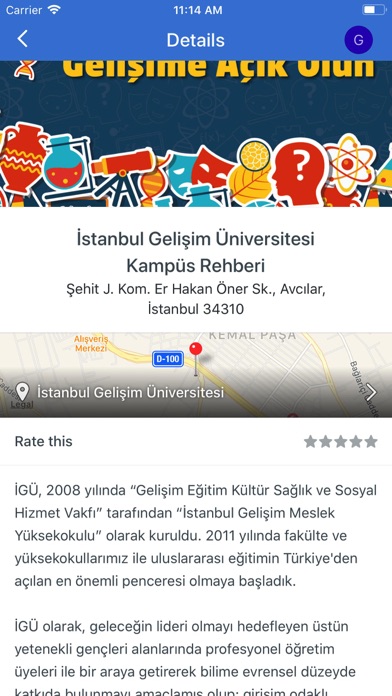 İstanbul Gelişim Üniversitesi screenshot 2