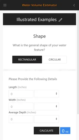 Game screenshot Water Volume Estimator apk