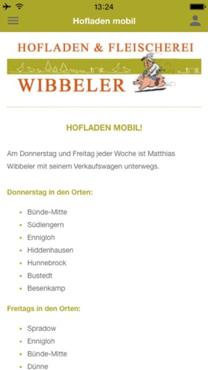 Hofladen und Fleischerei Wibbe(圖5)-速報App