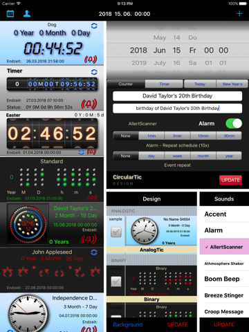 Countdown Timer - náhled