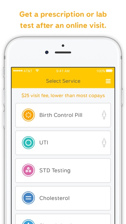 Lemonaid: same day online care screenshot-0