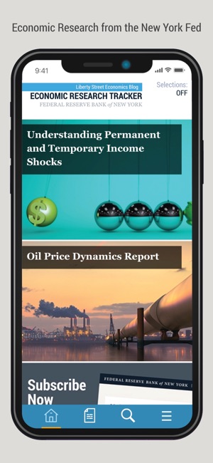 Economic Research Tracker On The App Store