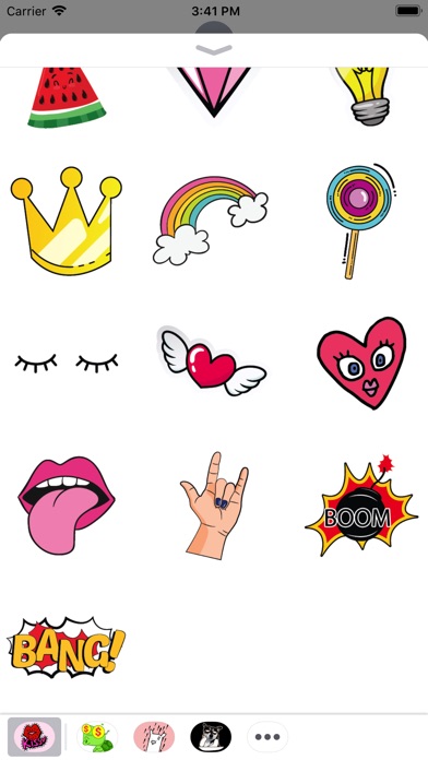 Lovely variety of fun stickers screenshot 4