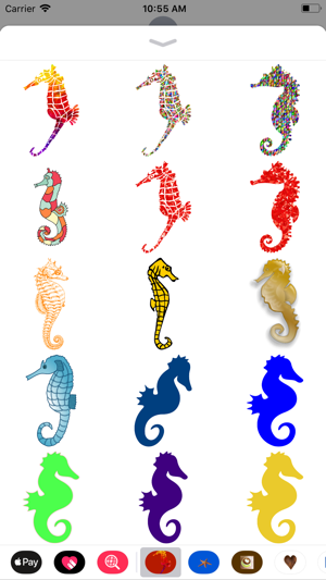 My Seahorse Sticker Pack