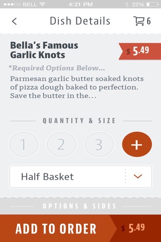 Bella's Pizzeria screenshot 4