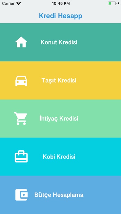 Kredihesapp screenshot 2