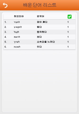 Learn Hebrew Words screenshot 4