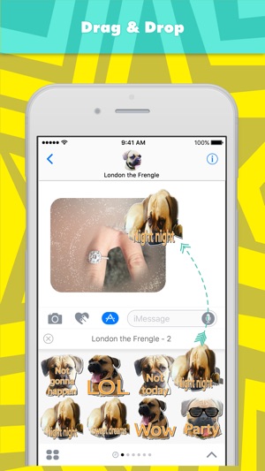 London the Frengle 2 stickers for iMessage(圖3)-速報App