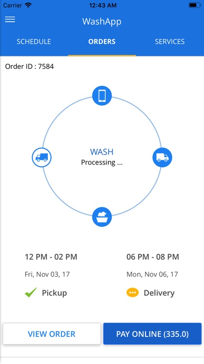 WashApp - Laundry Service