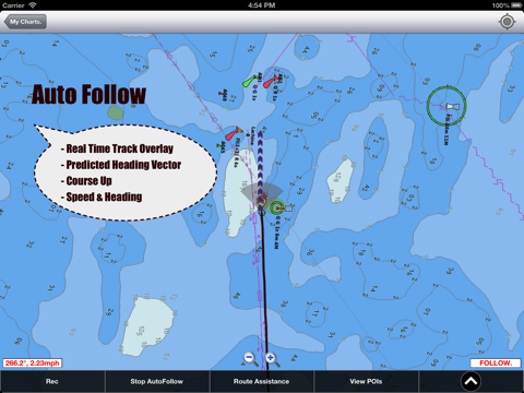 Netherlands: Marine Navigation Charts & Canal Maps screenshot 2