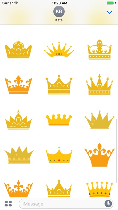 My Crown - stickers & emoji screenshot 4