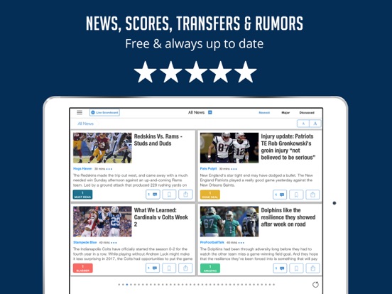 NFLNation - News, Live Scores and Rumors screenshot