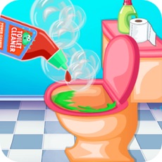 Activities of Bathroom Cleaning - Pick up trash and help wash