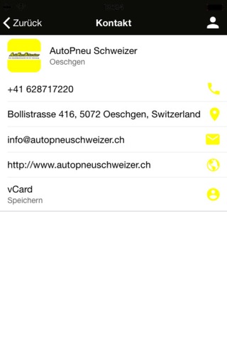 AutoPneu Schweizer Oeschgen screenshot 2