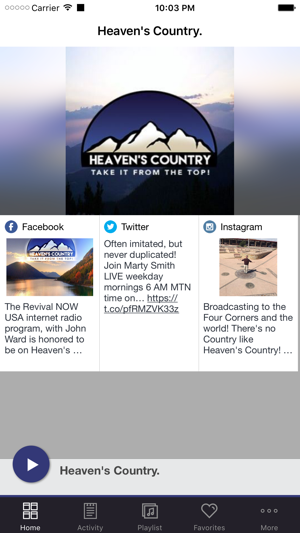 Heaven's Country Radio(圖1)-速報App